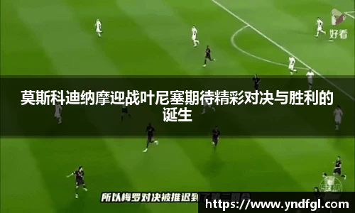 莫斯科迪纳摩迎战叶尼塞期待精彩对决与胜利的诞生